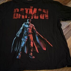 The Batman Graphic Tee for Kids - Black and Red